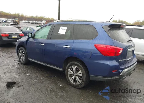 2017 Nissan Pathfinder S z USA, uszkodzony, nr VIN 5N1DR2MM6HC692125